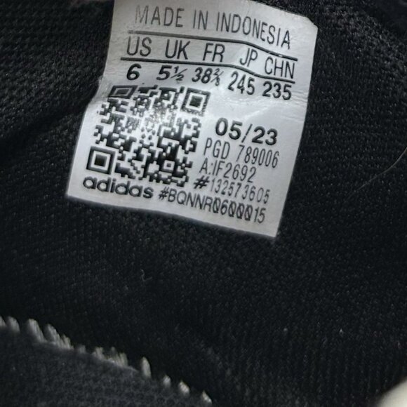 Adidas Own The Game 2.0 Basketball Shoes Youth Boys Size 6 Sneakers White Orange - Picture 9 of 9